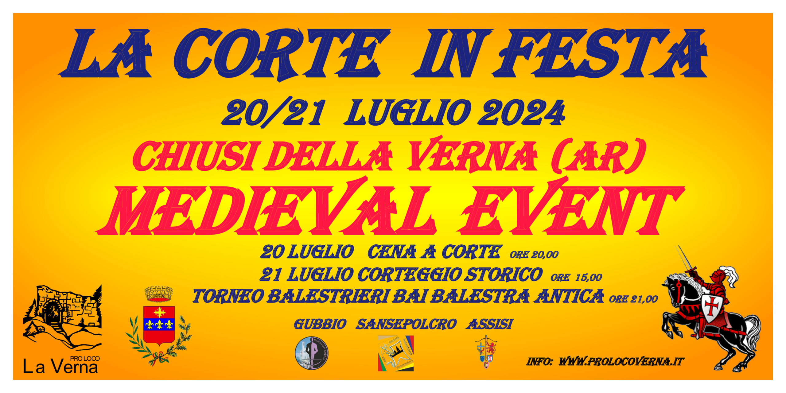 “LA CORTE IN FESTA” 20 – 21 LUGLIO 2024